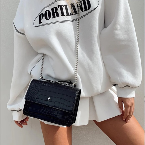 Princess Polly Handbags - LIKE NEW Croc Purse